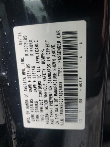 Photo 11 VIN: 19UUB2F30FA025039 - ACURA TLX 