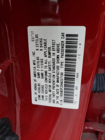 Photo 11 VIN: 19UUB2F30HA007188 - ACURA TLX 