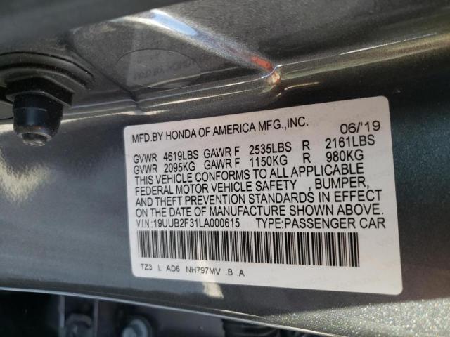 Photo 9 VIN: 19UUB2F31LA000615 - ACURA TLX 