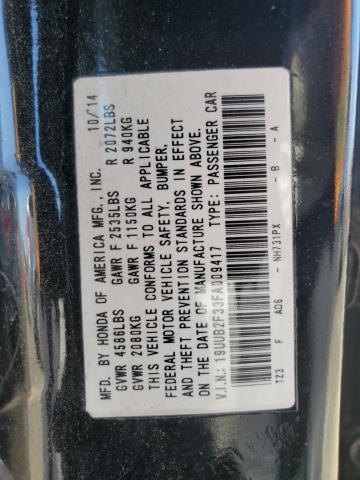 Photo 11 VIN: 19UUB2F33FA009417 - ACURA TLX 