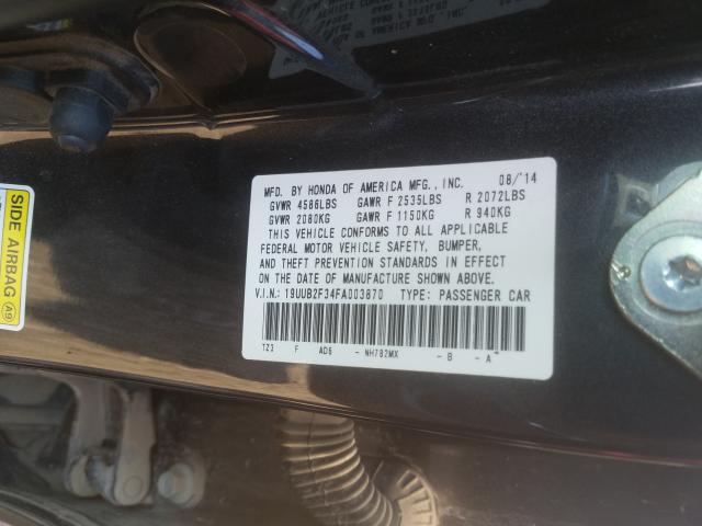 Photo 9 VIN: 19UUB2F34FA003870 - ACURA TLX 