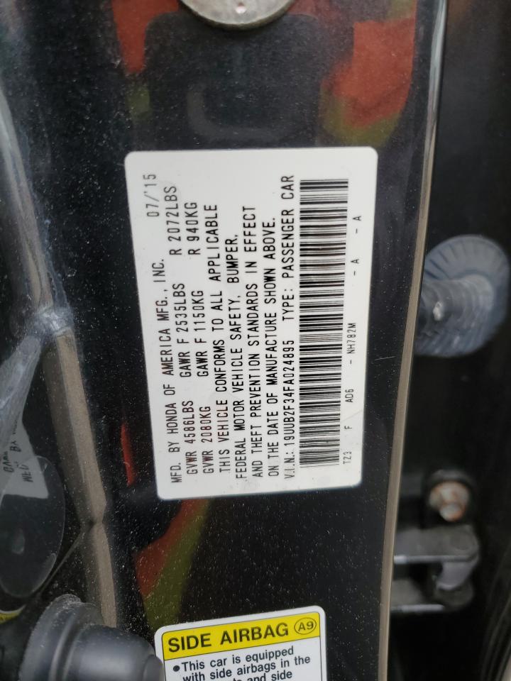 Photo 11 VIN: 19UUB2F34FA024895 - ACURA TLX 