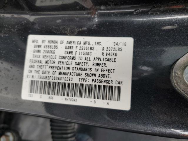 Photo 11 VIN: 19UUB2F36GA010093 - ACURA TLX 