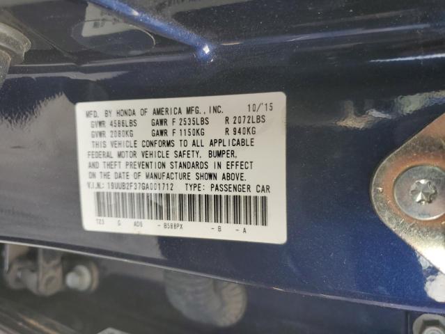 Photo 11 VIN: 19UUB2F37GA001712 - ACURA TLX 