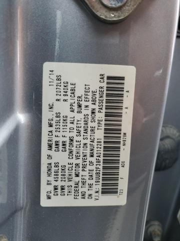 Photo 11 VIN: 19UUB2F38FA012281 - ACURA TLX 