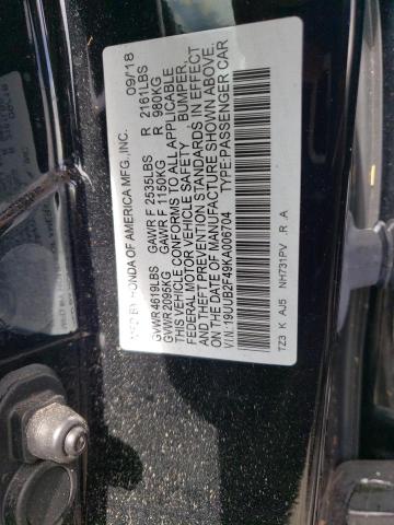 Photo 9 VIN: 19UUB2F49KA006704 - ACURA TLX TECHNO 