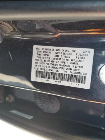 Photo 11 VIN: 19UUB2F51FA001947 - ACURA TLX TECH 