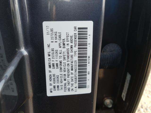 Photo 9 VIN: 19UUB2F51HA005029 - ACURA TLX TECH 