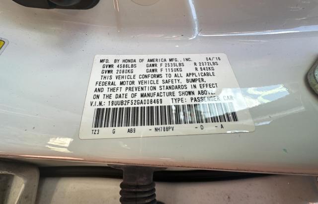 Photo 9 VIN: 19UUB2F52GA008469 - ACURA TLX TECH 