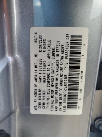 Photo 12 VIN: 19UUB2F53GA010585 - ACURA TLX TECH 