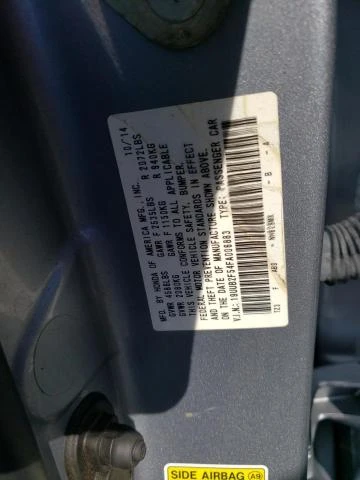 Photo 11 VIN: 19UUB2F54FA006883 - ACURA TLX TECH 