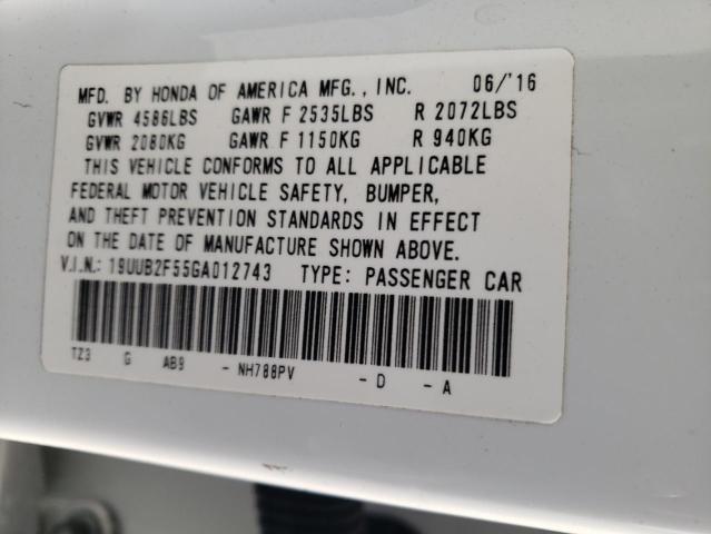 Photo 12 VIN: 19UUB2F55GA012743 - ACURA TLX 