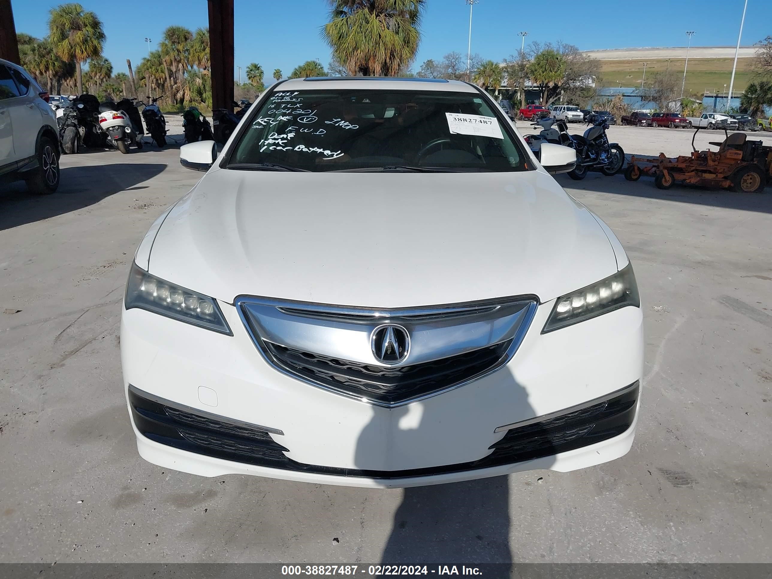 Photo 11 VIN: 19UUB2F56GA004201 - ACURA TLX 