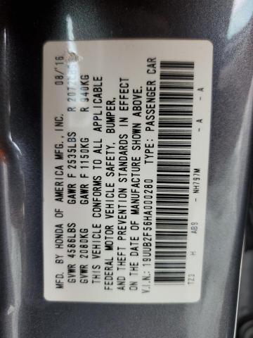 Photo 11 VIN: 19UUB2F56HA000280 - ACURA TLX TECH 