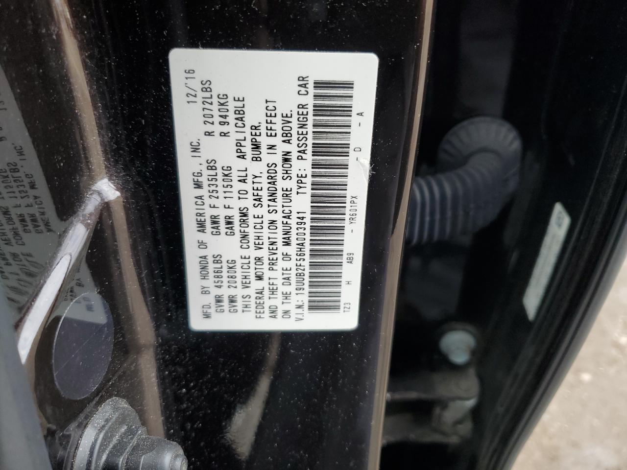 Photo 11 VIN: 19UUB2F56HA003941 - ACURA TLX 