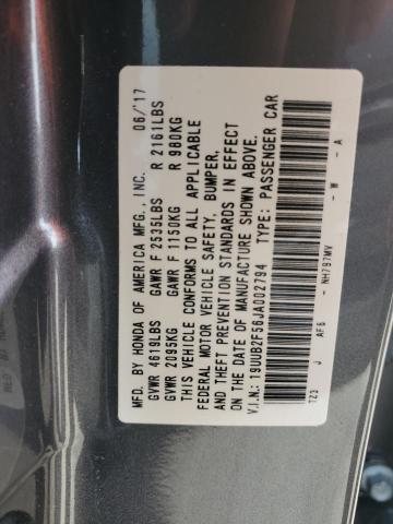 Photo 11 VIN: 19UUB2F56JA002794 - ACURA TLX TECH 