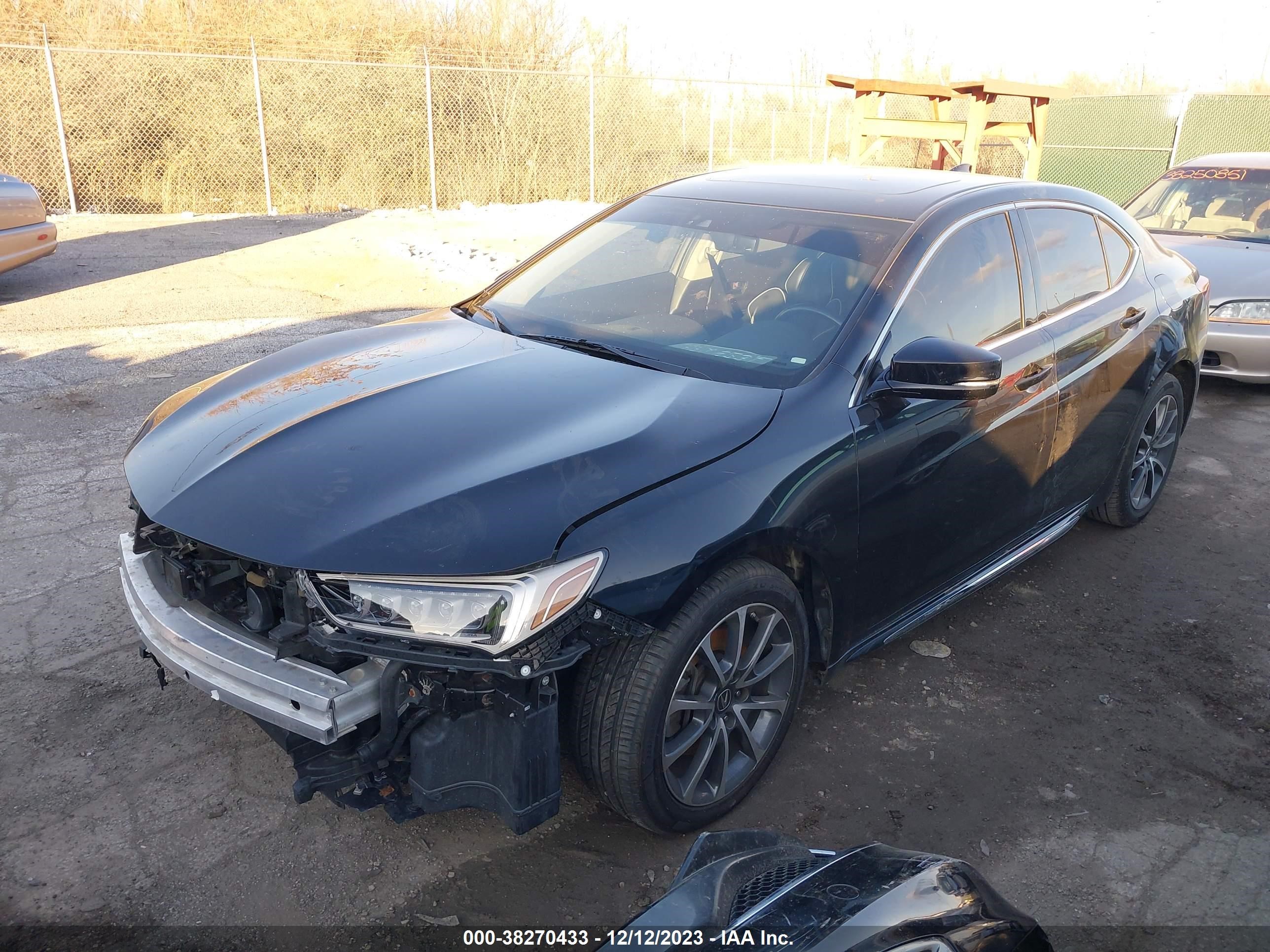 Photo 1 VIN: 19UUB2F57JA007664 - ACURA TLX 