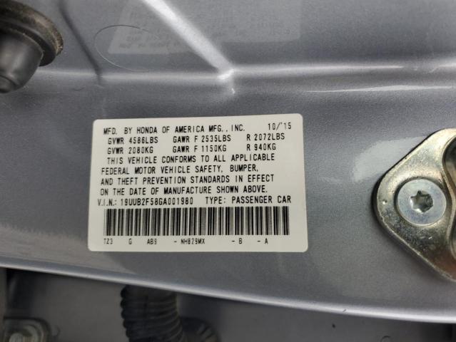 Photo 11 VIN: 19UUB2F58GA001980 - ACURA TLX TECH 