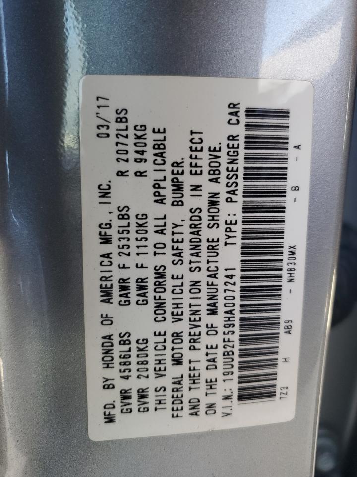 Photo 11 VIN: 19UUB2F59HA007241 - ACURA TLX 