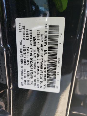 Photo 11 VIN: 19UUB2F5XJA005925 - ACURA TLX TECH 