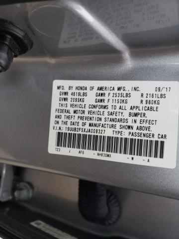 Photo 12 VIN: 19UUB2F5XJA009327 - ACURA TLX TECH 