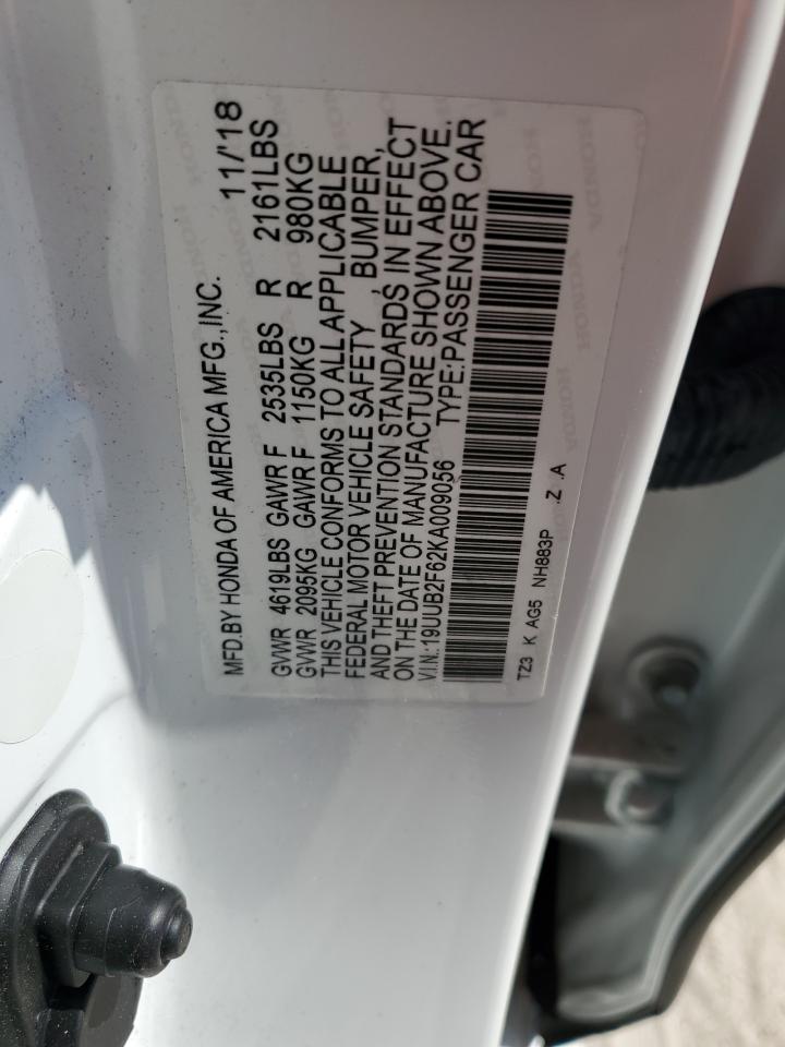 Photo 11 VIN: 19UUB2F62KA009056 - ACURA TLX 