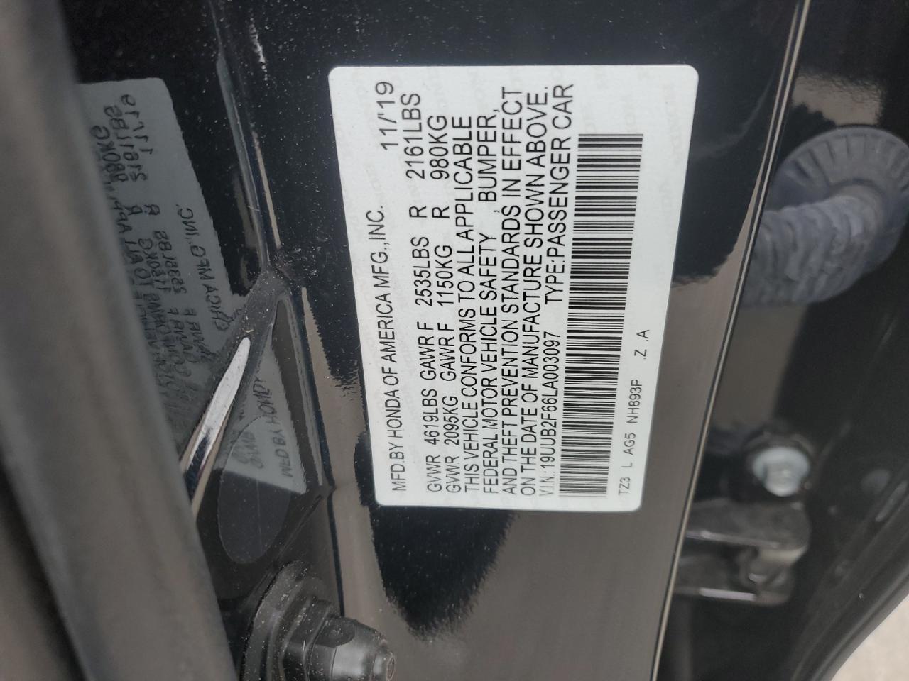 Photo 11 VIN: 19UUB2F66LA003097 - ACURA TLX 