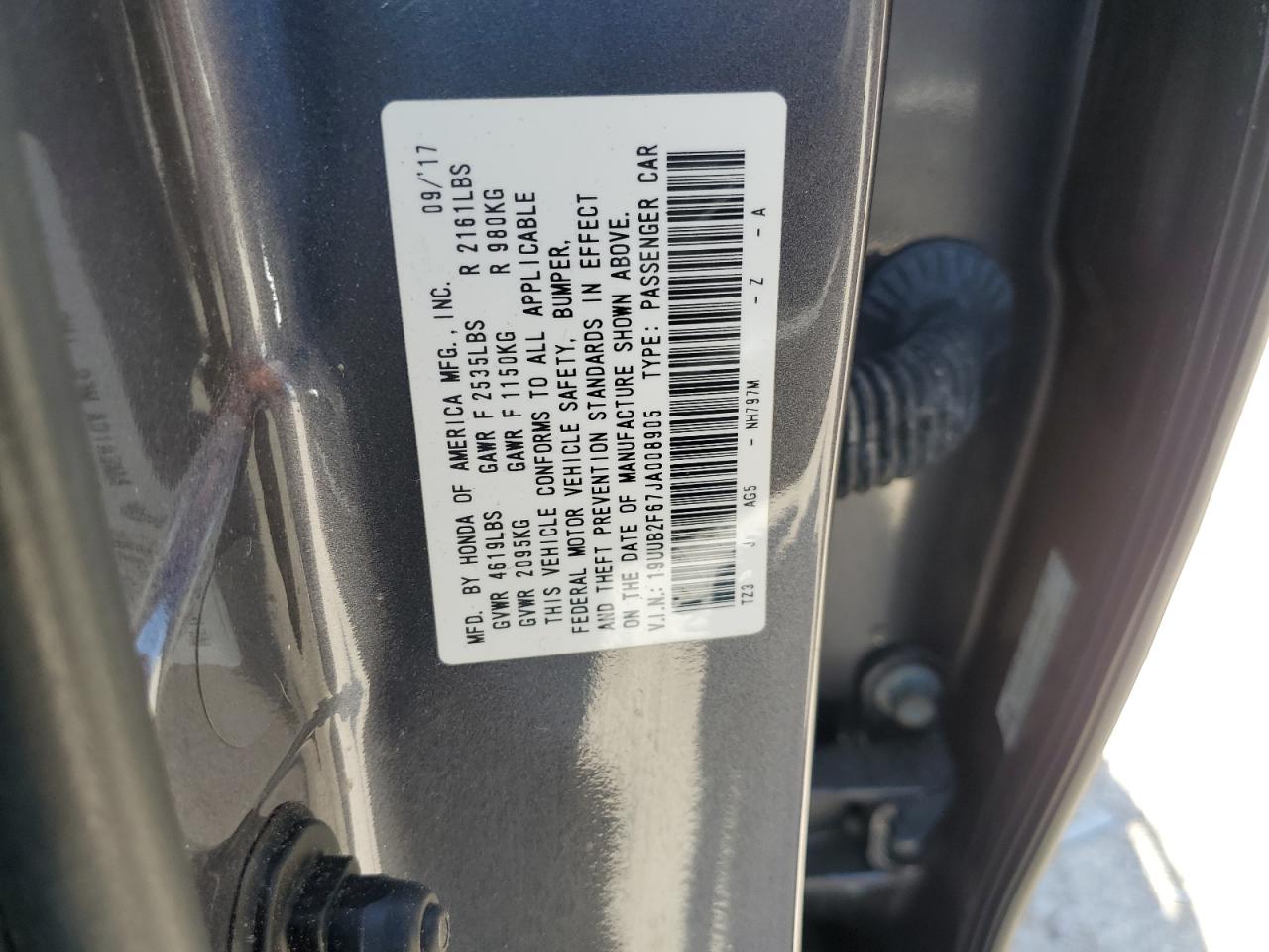 Photo 12 VIN: 19UUB2F67JA008905 - ACURA TLX 