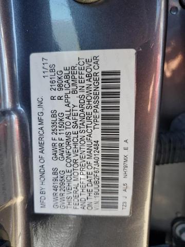 Photo 11 VIN: 19UUB2F67JA012484 - ACURA TLX TECH+A 