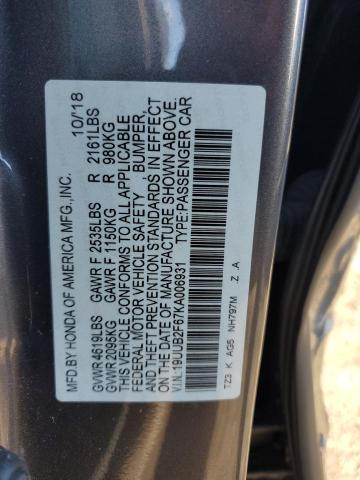 Photo 12 VIN: 19UUB2F67KA006931 - ACURA TLX TECHNO 