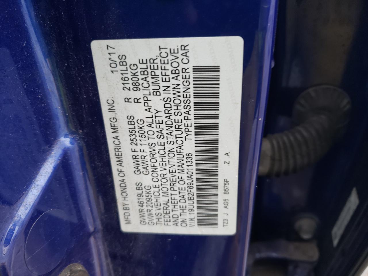 Photo 12 VIN: 19UUB2F69JA011336 - ACURA TLX 