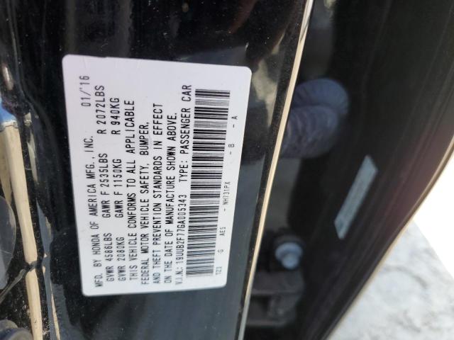 Photo 11 VIN: 19UUB2F77GA005343 - ACURA TLX ADVANC 