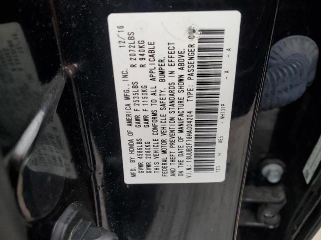 Photo 11 VIN: 19UUB2F78HA004204 - ACURA TLX ADVANC 