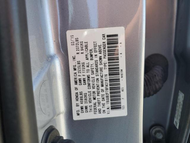 Photo 11 VIN: 19UUB2F79FA019176 - ACURA TLX ADVANC 