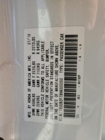 Photo 11 VIN: 19UUB2F79HA000050 - ACURA TLX ADVANC 