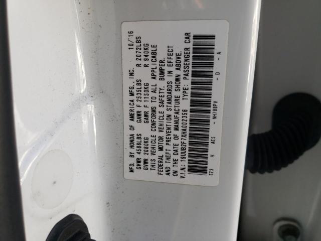 Photo 11 VIN: 19UUB2F7XHA002356 - ACURA TLX ADVANC 