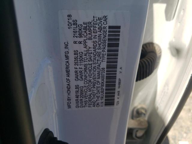 Photo 12 VIN: 19UUB2F80KA007338 - ACURA TLX 