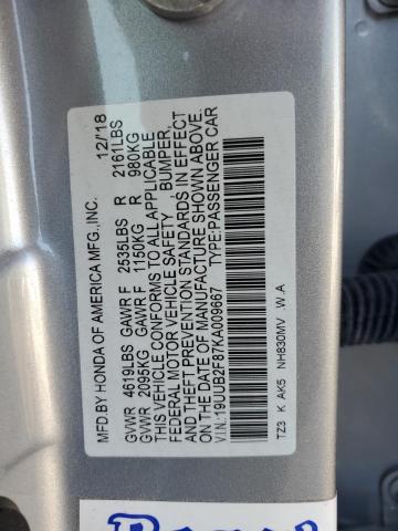 Photo 11 VIN: 19UUB2F87KA009667 - ACURA TLX 