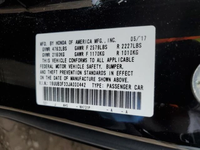 Photo 11 VIN: 19UUB3F33JA000442 - ACURA TLX 