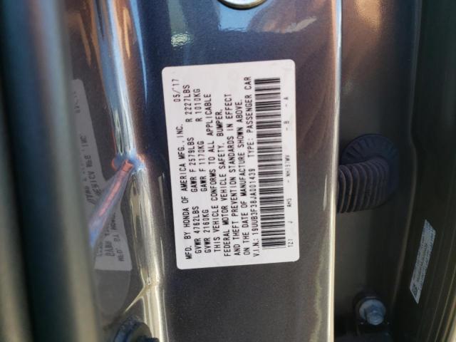 Photo 9 VIN: 19UUB3F38JA001439 - ACURA TLX 