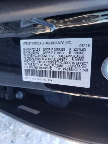 Photo 9 VIN: 19UUB3F41KA003530 - ACURA TLX TECHNO 