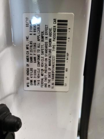 Photo 12 VIN: 19UUB3F51HA003237 - ACURA TLX TECH 