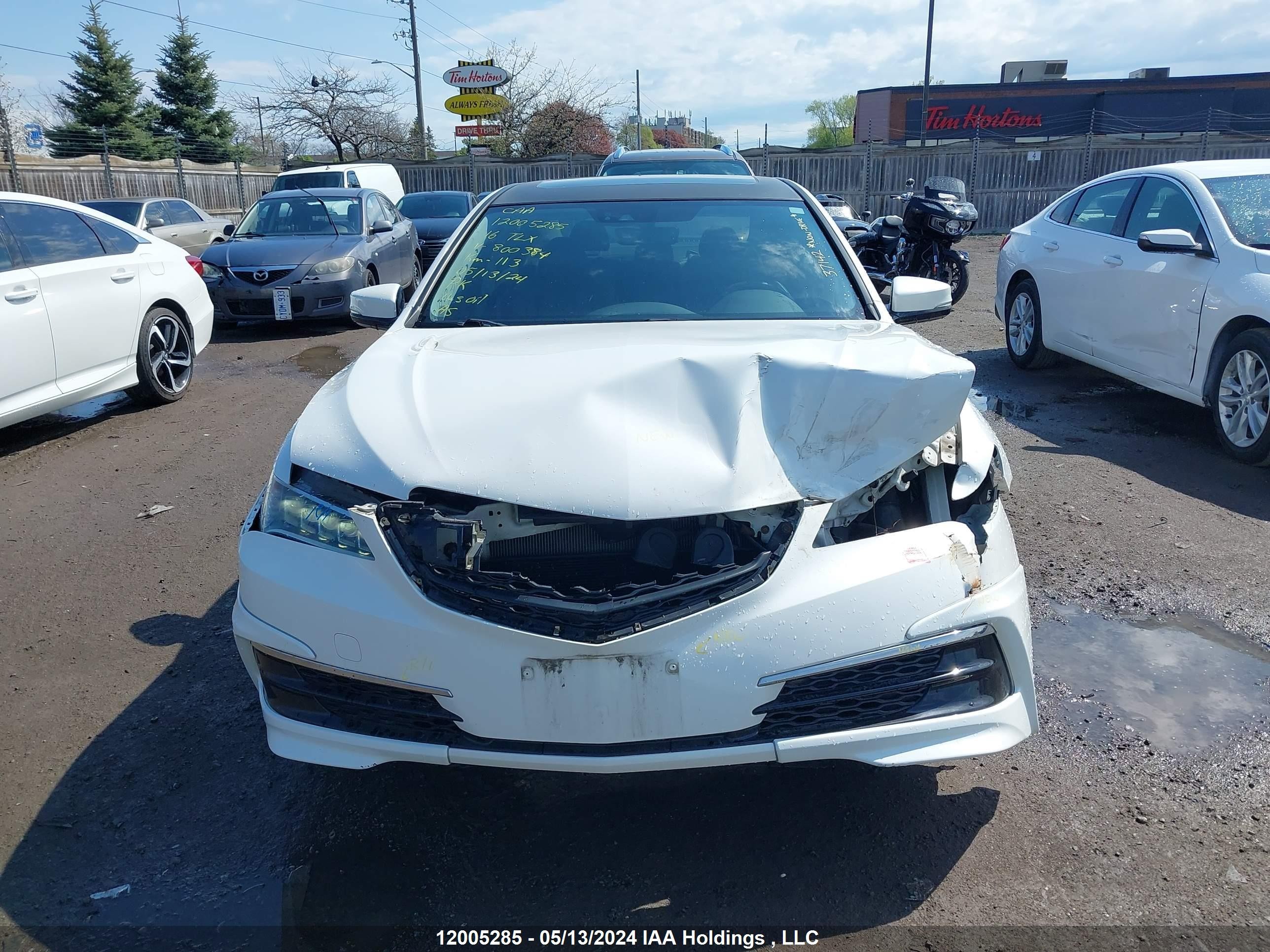 Photo 11 VIN: 19UUB3F52GA800384 - ACURA TLX 