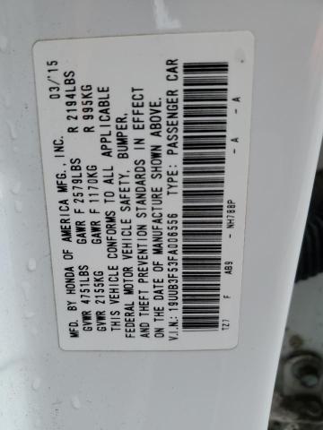 Photo 11 VIN: 19UUB3F53FA006556 - ACURA TLX TECH 