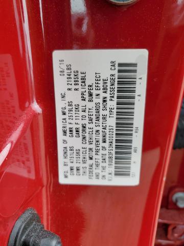 Photo 11 VIN: 19UUB3F53HA000257 - ACURA TLX TECH 