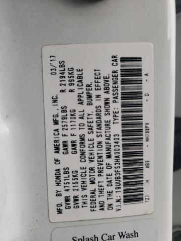 Photo 11 VIN: 19UUB3F53HA003403 - ACURA TLX TECH 