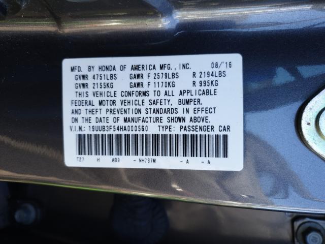 Photo 9 VIN: 19UUB3F54HA000560 - ACURA TLX TECH 