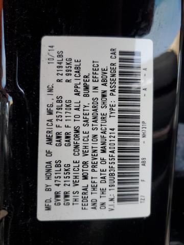 Photo 12 VIN: 19UUB3F55FA001214 - ACURA TLX TECH 