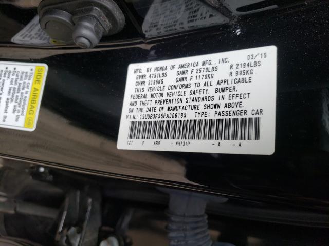 Photo 9 VIN: 19UUB3F55FA006185 - ACURA TLX TECH 