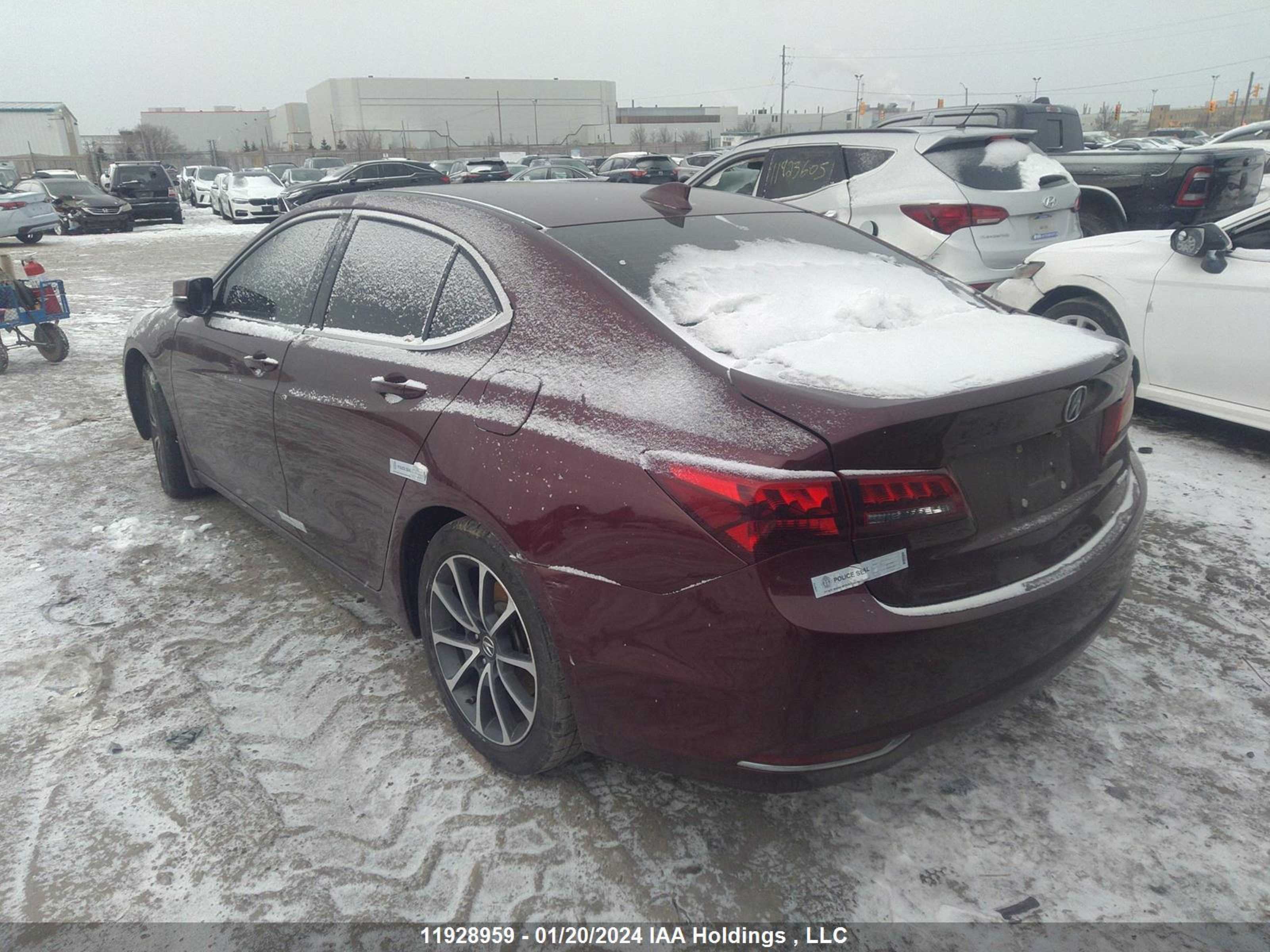 Photo 2 VIN: 19UUB3F59FA800901 - ACURA TLX 